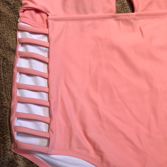 Cupshe Halter Top One Piece with Cut Outs - Picture 5 of 10